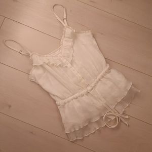 Forever 21 Frilly Tank Top